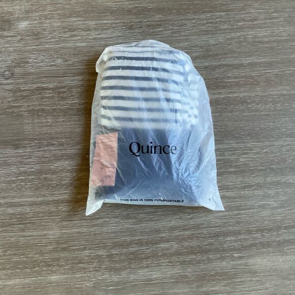 Quince Striped Women's Tops 2 pack Black/White size L NWT in packaging - Picture 10 of 16